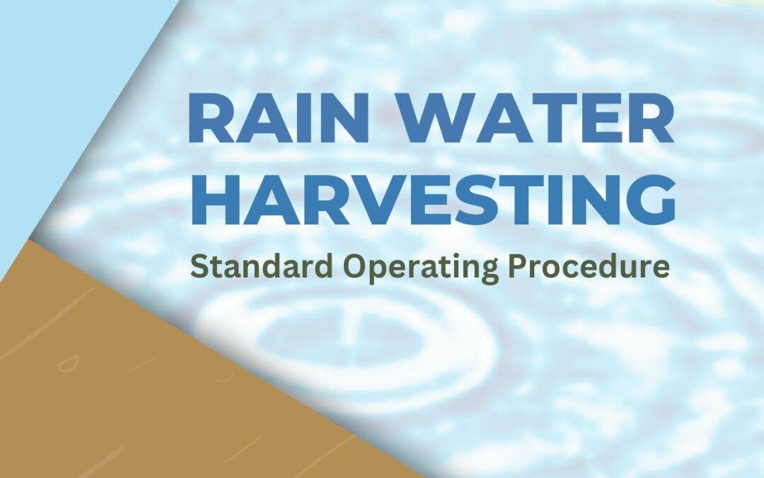 Rain Water Harvesting SOP